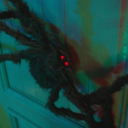 Decorazione Ragno di Halloween 3 pcs Nero 150 cm