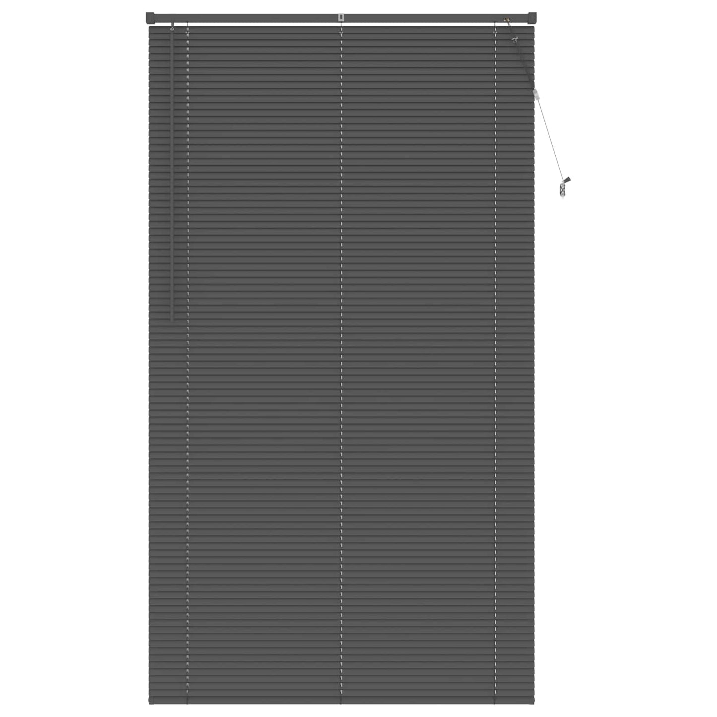 Tenda Veneziana Regolabile Grigio Argento 213 x 120 cm PVC