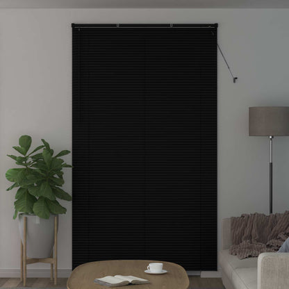 Tenda Veneziana Regolabile Nero 213 x 160 cm PVC