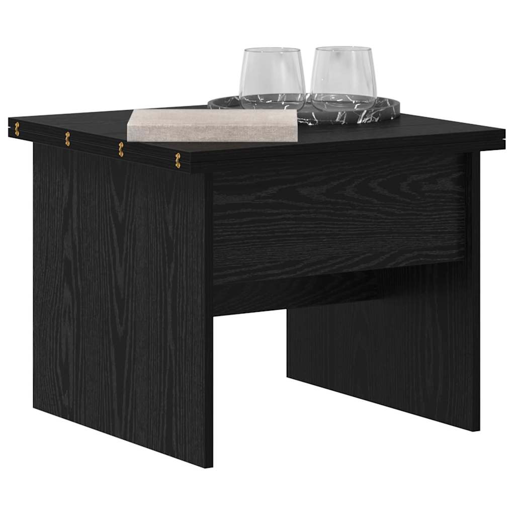 Tavolino da salotto Rovere Nero 55 x 54,5 x 45 cm