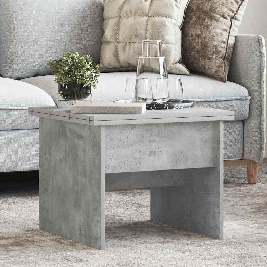 Tavolino da salotto Grigio cemento 55 x 54,5 x 45 cm