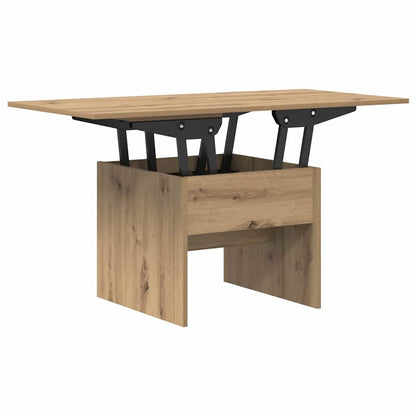 Tavolino da salotto Rovere artigianale 55 x 54,5 x 45 cm