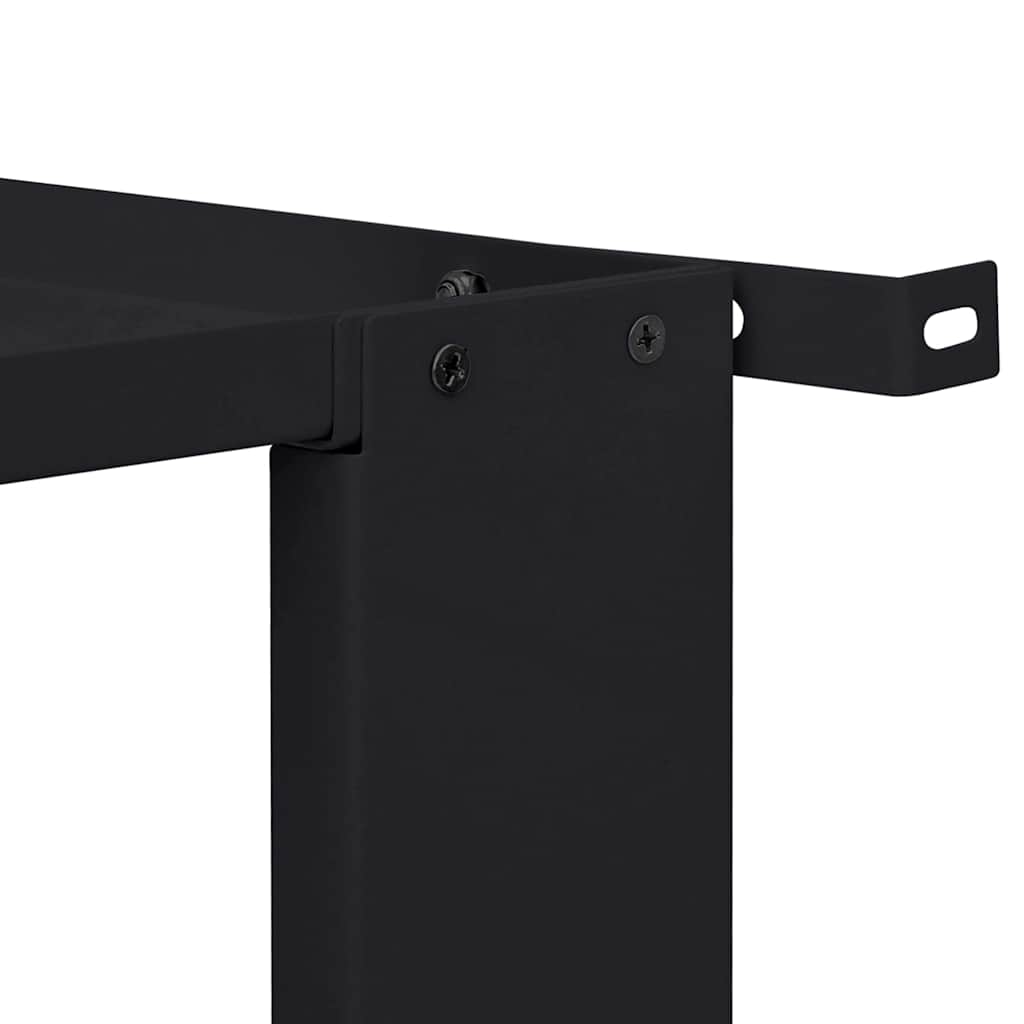 Pedestallo per Lavatrice 2 pcs Nero 127 x 54,5 x 32,5 cm