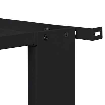 Pedestallo per Lavatrice 2 pcs Nero 127 x 54,5 x 32,5 cm