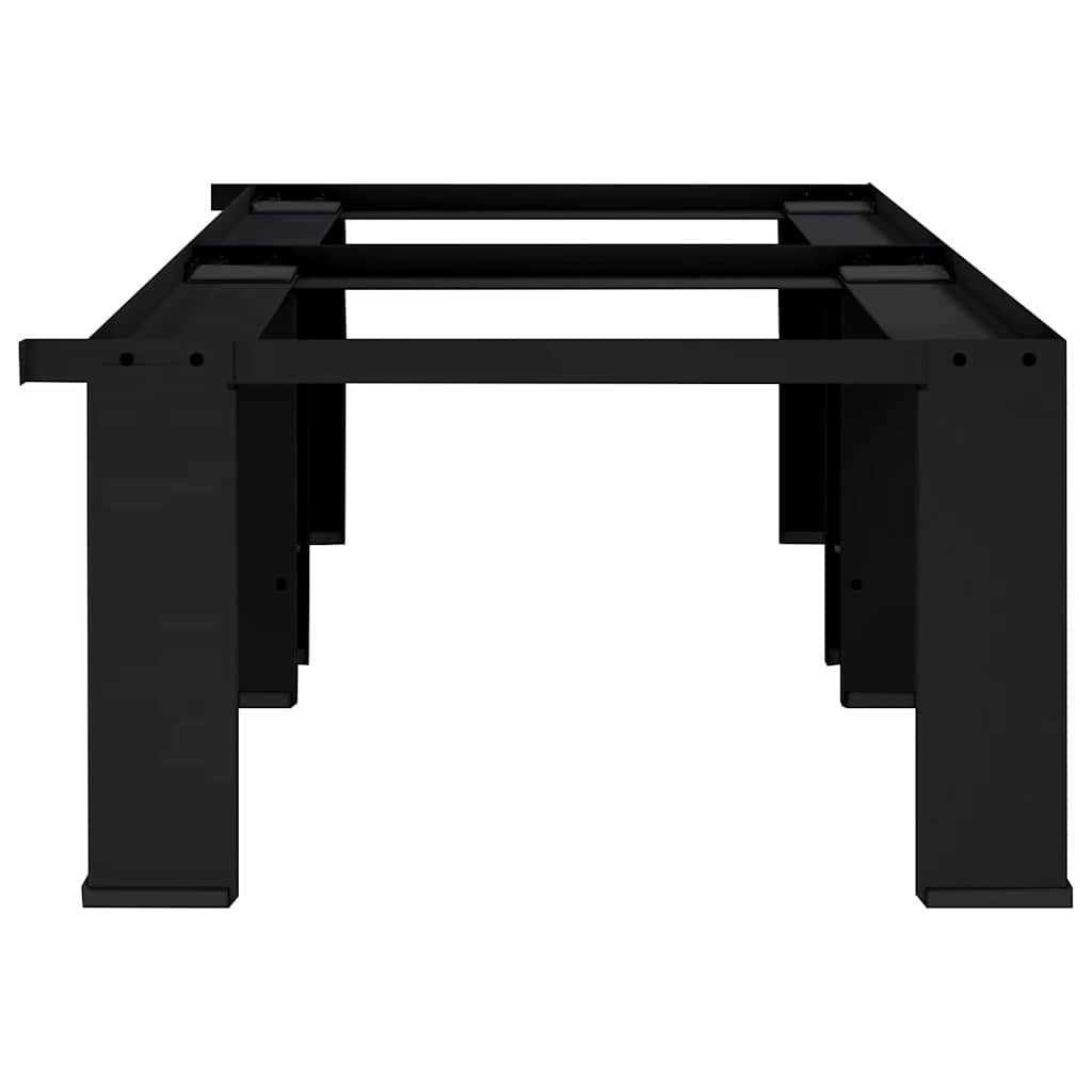 Pedestallo per Lavatrice 2 pcs Nero 127 x 54,5 x 32,5 cm