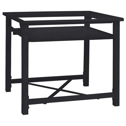 Pedestallo per Lavatrice Nero 60 x 56 x 52 cm Acciaio