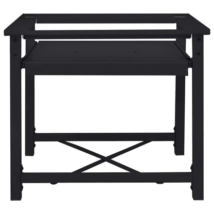 Pedestallo per Lavatrice Nero 60 x 56 x 52 cm Acciaio