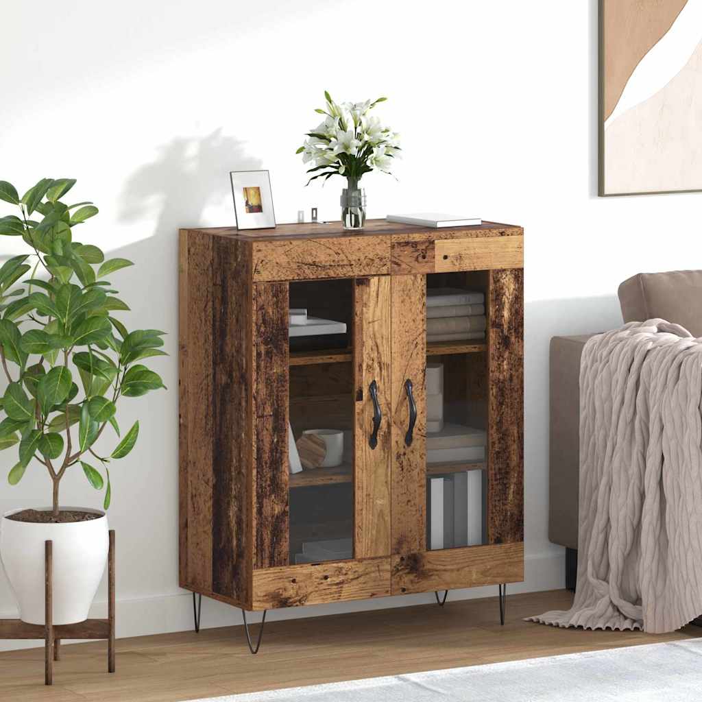 Credenza Legno vecchio 69,5 x 34 x 90 cm Legno multistrato