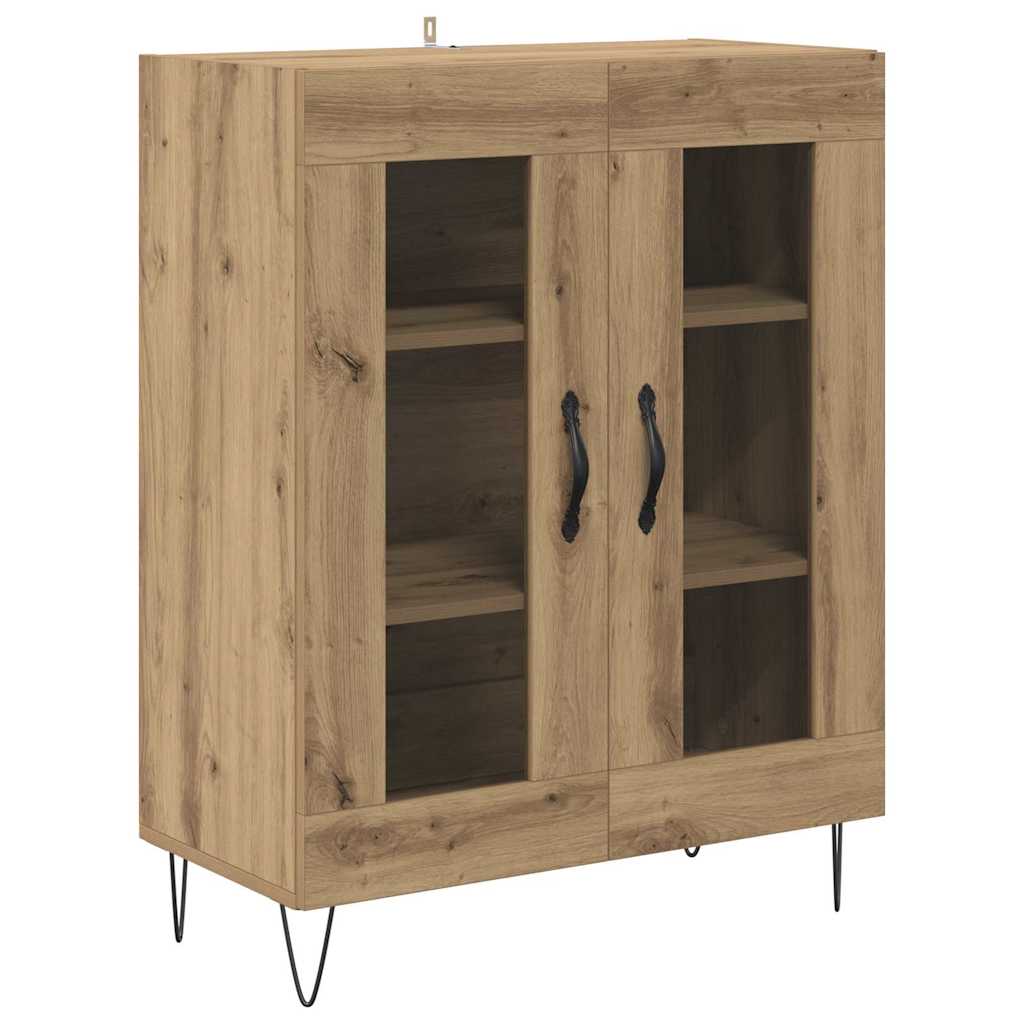 Credenza Rovere artigianale 69,5 x 34 x 90 cm Legno multistrato