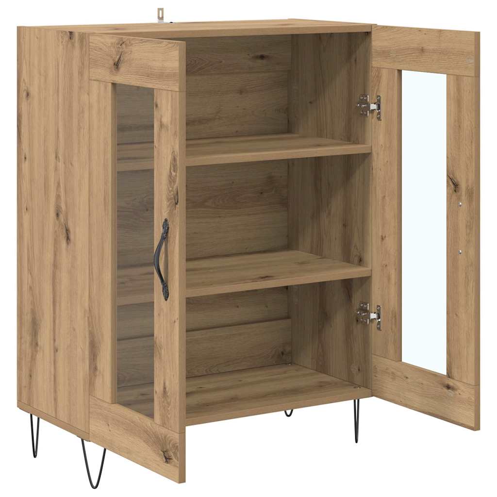 Credenza Rovere artigianale 69,5 x 34 x 90 cm Legno multistrato