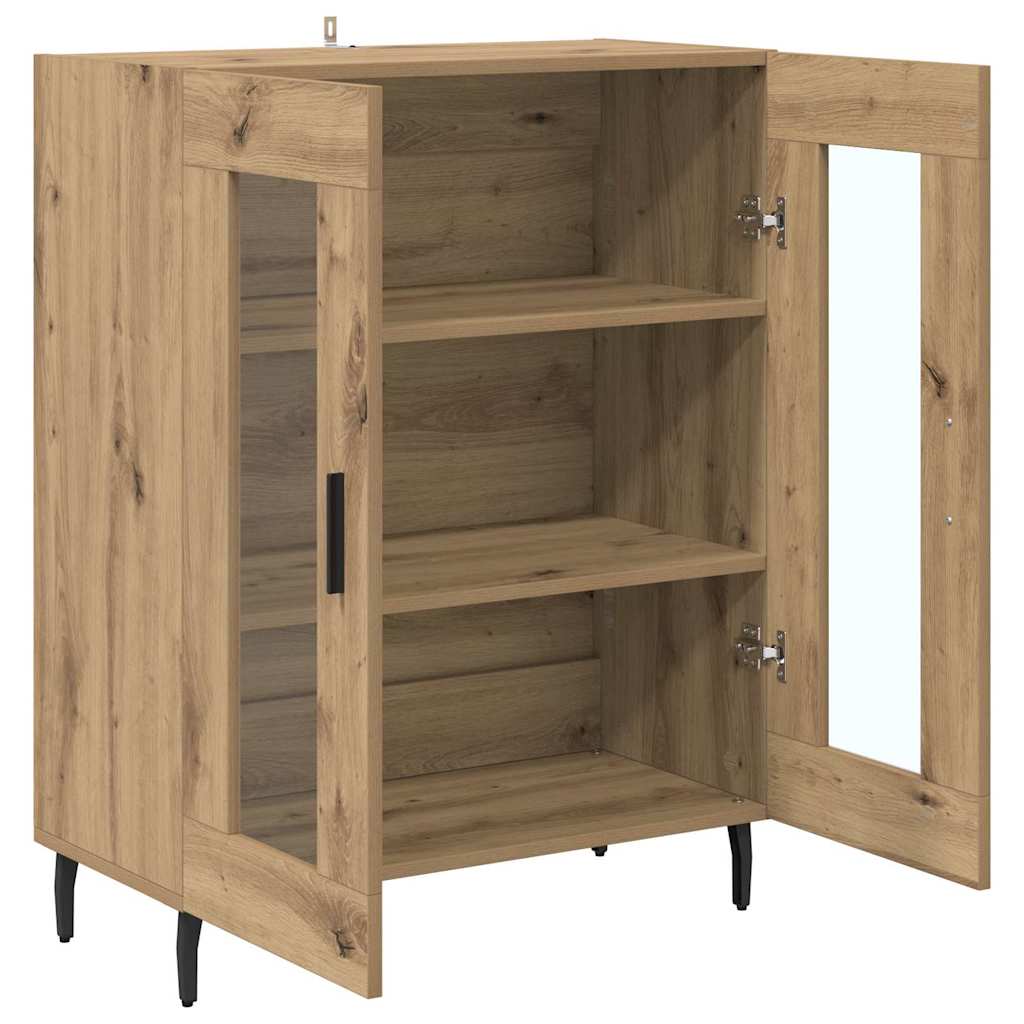 Credenza Rovere artigianale 69,5 x 34 x 90 cm Legno multistrato