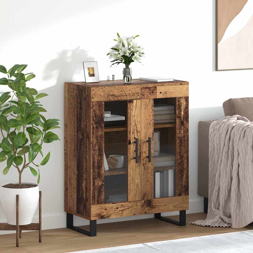 Credenza Legno vecchio 69,5 x 34 x 90 cm Legno multistrato