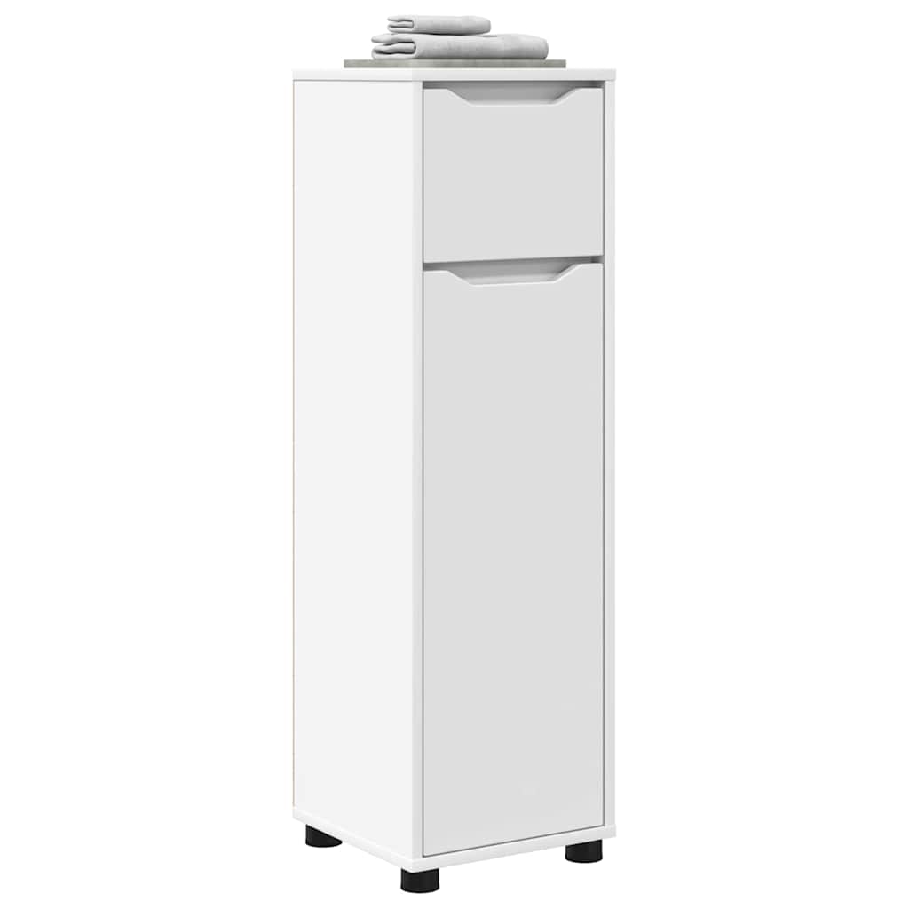 Mobile da Bagno Bianco 30,5 x 30 x 101 cm Legno multistrato