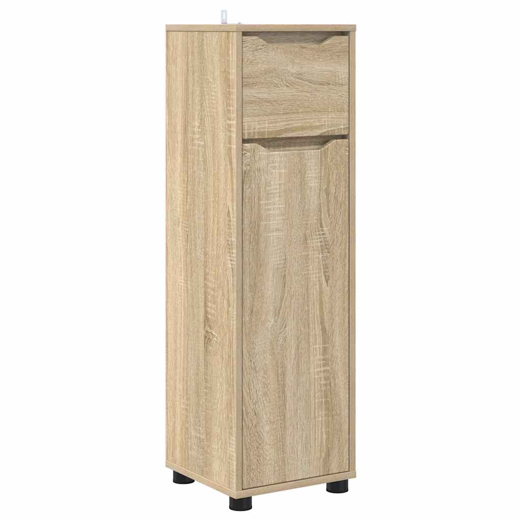 Mobile da Bagno con cassetto Rovere Sonoma 30,5 x 30 x 101 cm
