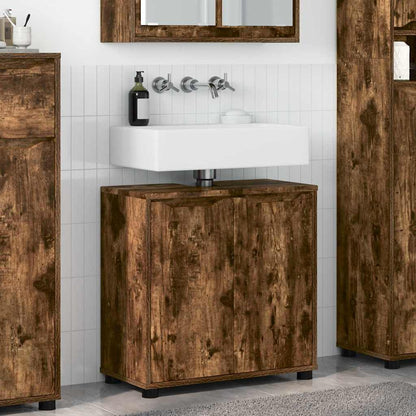 Mobile per lavabo da bagno Rovere fumÃ© 60 x 30 x 60 cm