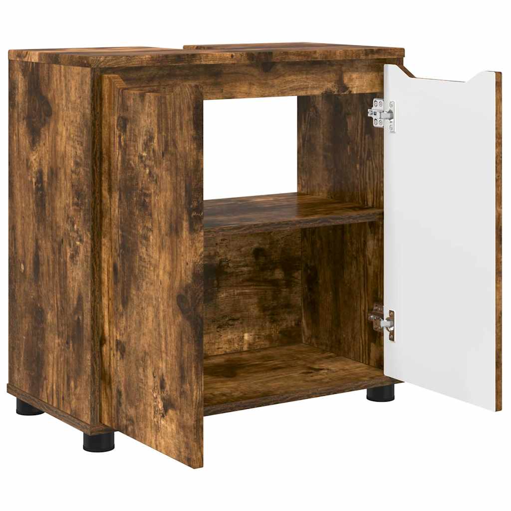 Mobile per lavabo da bagno Rovere fumÃ© 60 x 30 x 60 cm