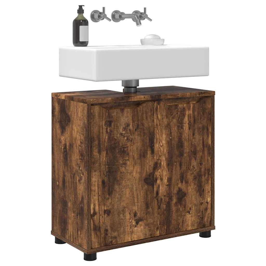 Mobile per lavabo da bagno Rovere fumÃ© 60 x 30 x 60 cm