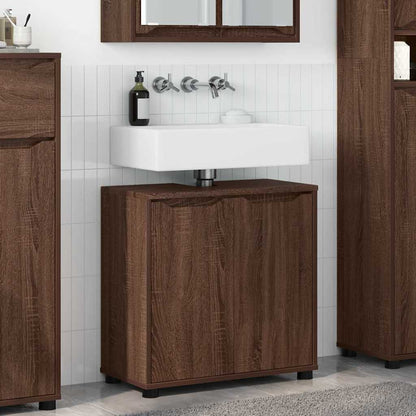 Mobile per lavabo da bagno Rovere Marrone 60 x 30 x 60 cm