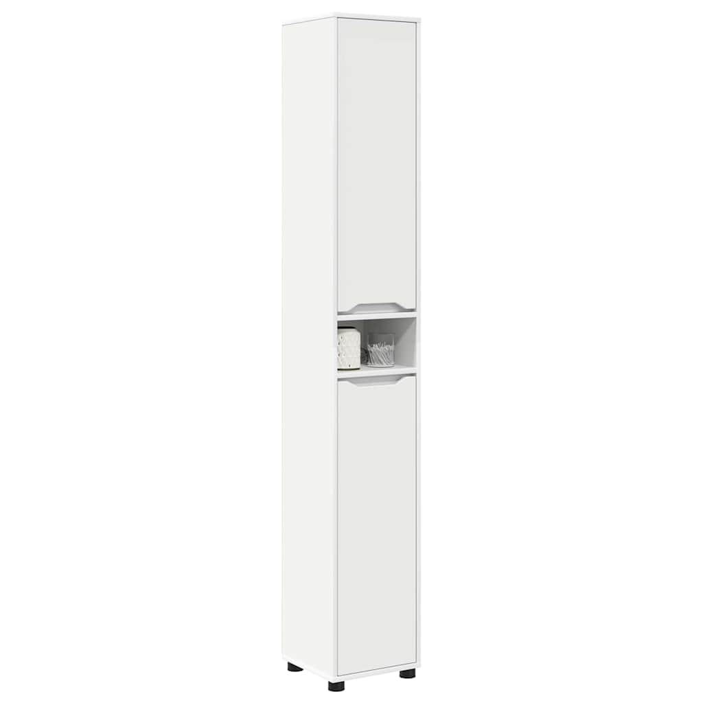 Mobile da Bagno Bianco 30,5 x 30 x 195 cm Legno multistrato
