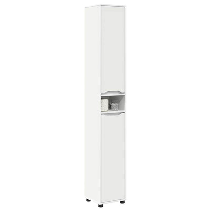 Mobile da Bagno Bianco 30,5 x 30 x 195 cm Legno multistrato