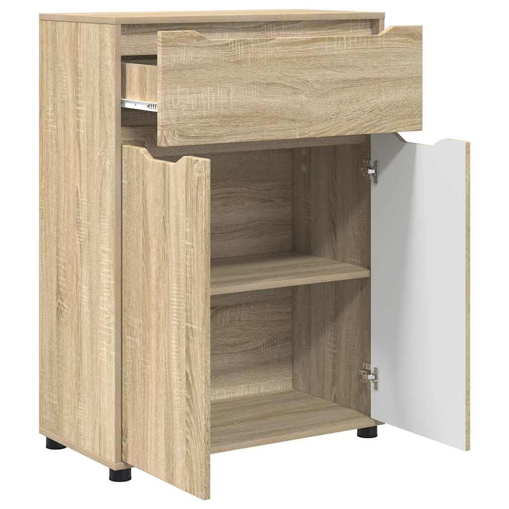 Mobile da Bagno con cassetto Rovere Sonoma 72,5 x 36,5 x 100 cm