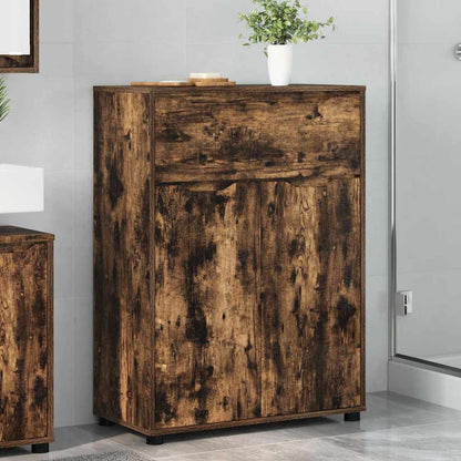 Mobile da Bagno con cassetto Rovere fumÃ© 72,5 x 36,5 x 100 cm