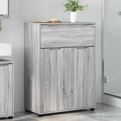 Mobile da Bagno con cassetto Grigio Sonoma 72,5 x 36,5 x 100 cm