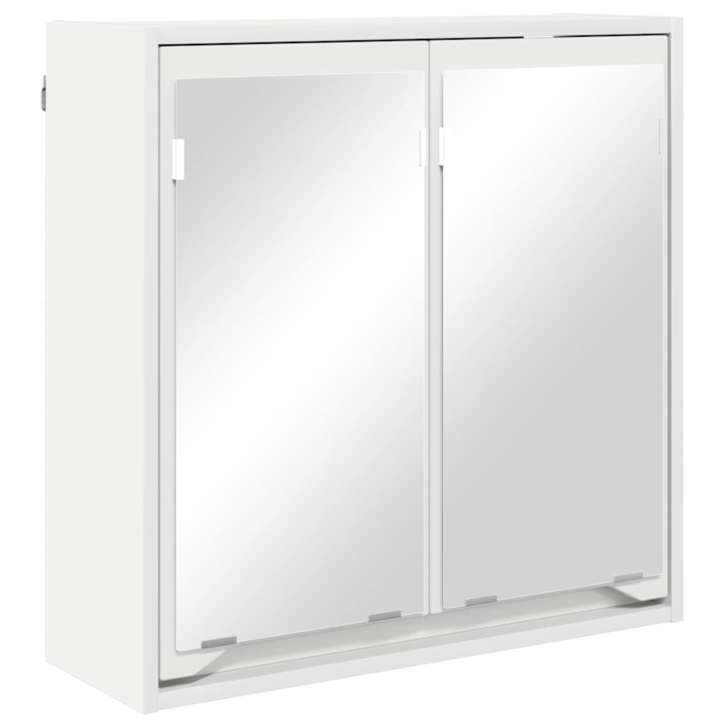 Mobiletto per specchio da bagno Bianco 60 x 20 x 60 cm