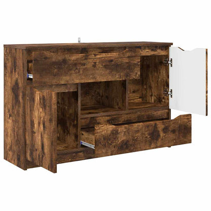 Credenza Rovere fumÃ© 100 x 30 x 65,6 Legno multistrato