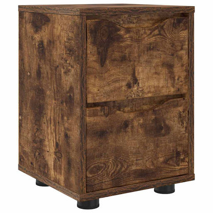 Comodino Rovere fumÃ© 30,5 x 30 x 43 cm Legno multistrato