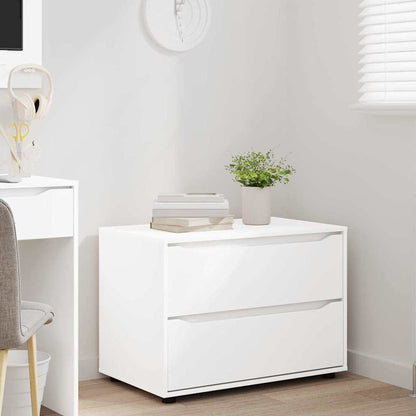 Armadio Bianco 80 x 48 x 57 cm Legno multistrato
