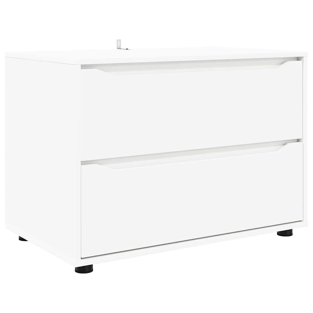 Armadio Bianco 80 x 48 x 57 cm Legno multistrato