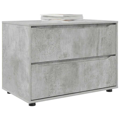 Armadio Grigio cemento 80 x 48 x 57 cm Legno multistrato
