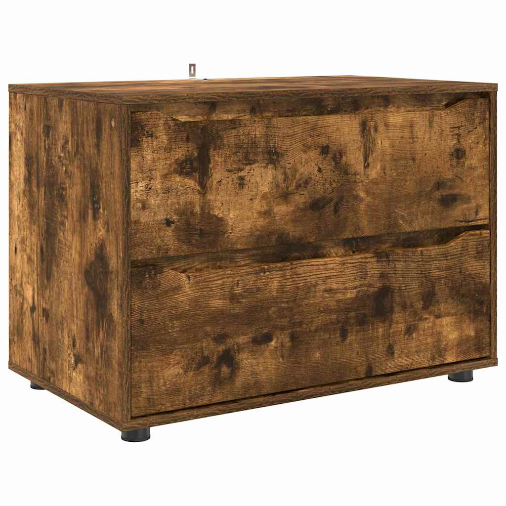 Armadio Rovere fumÃ© 80 x 48 x 57 cm Legno multistrato