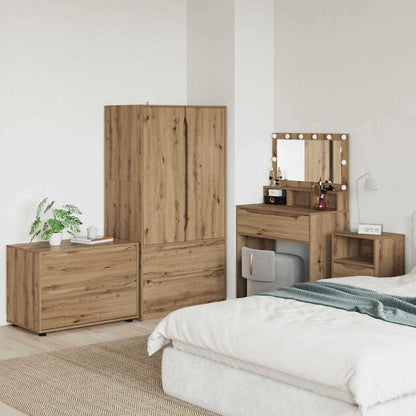 Armadio Rovere artigianale 80 x 48 x 57 cm Legno multistrato
