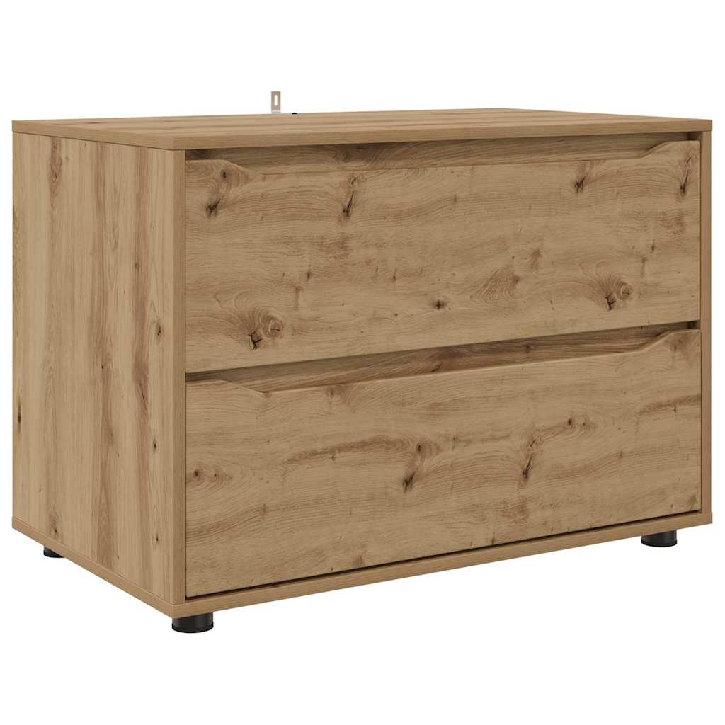 Armadio Rovere artigianale 80 x 48 x 57 cm Legno multistrato