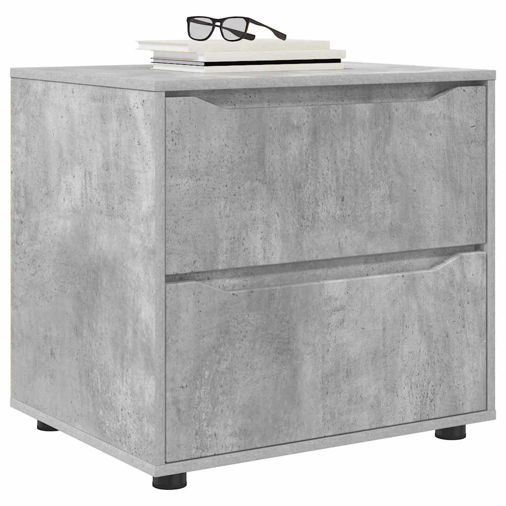 Armadio Grigio cemento 60 x 48 x 57 cm Legno multistrato