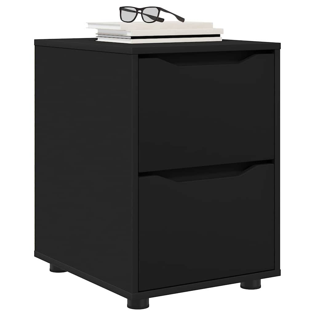 Armadio Nero 40 x 48 x 57 cm Legno multistrato
