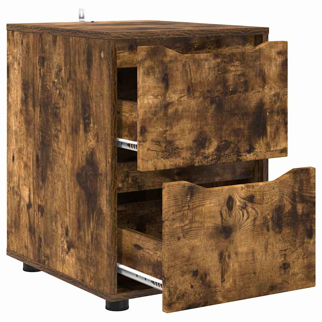 Armadio Rovere fumÃ© 40 x 48 x 57 cm Legno multistrato