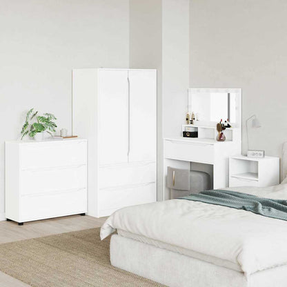 Armadio Bianco 80 x 31 x 81 cm Legno multistrato