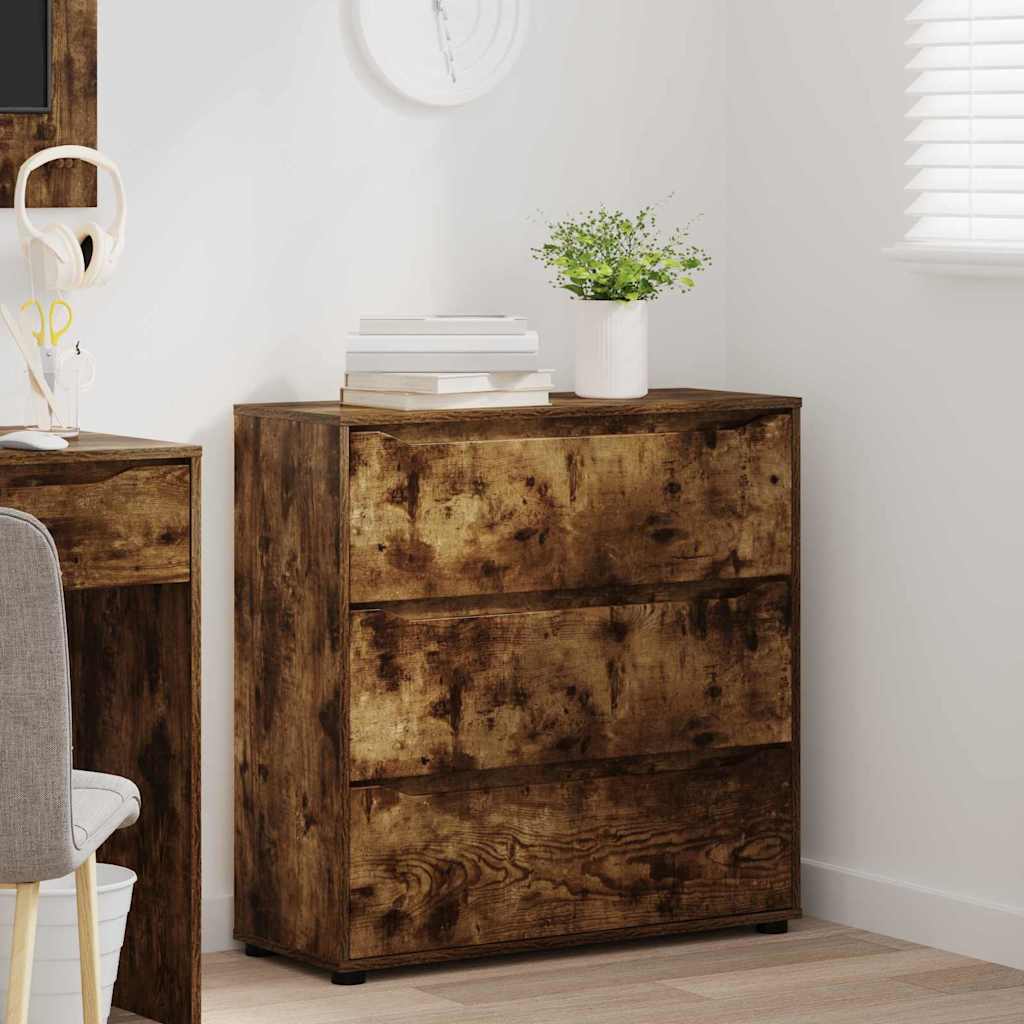 Armadio Rovere fumÃ© 80 x 31 x 81 cm Legno multistrato