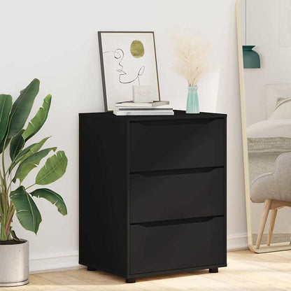 Armadio Nero 60 x 48 x 81 cm Legno multistrato