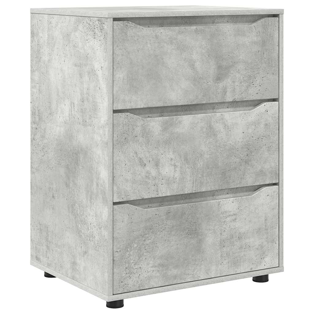 Armadio Grigio cemento 60 x 48 x 81 cm Legno multistrato