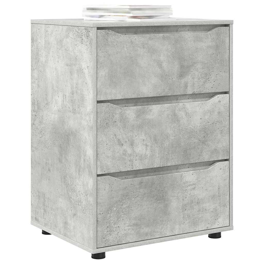Armadio Grigio cemento 60 x 48 x 81 cm Legno multistrato