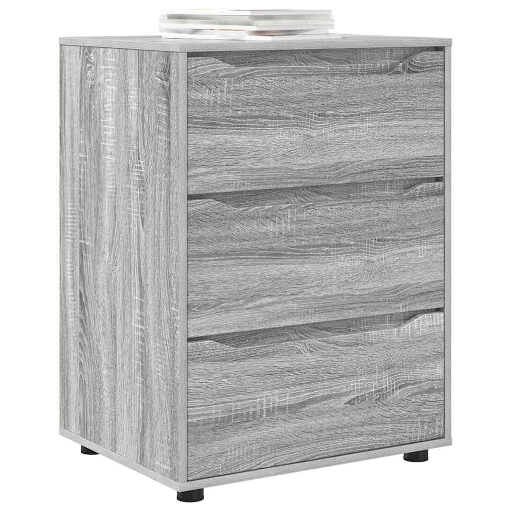 Armadio Grigio Sonoma 60 x 48 x 81 cm Legno multistrato