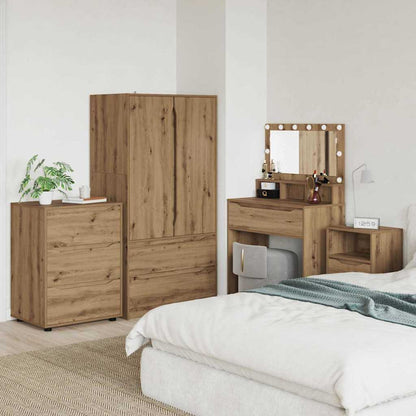 Armadio Rovere artigianale 60 x 48 x 81 cm Legno multistrato