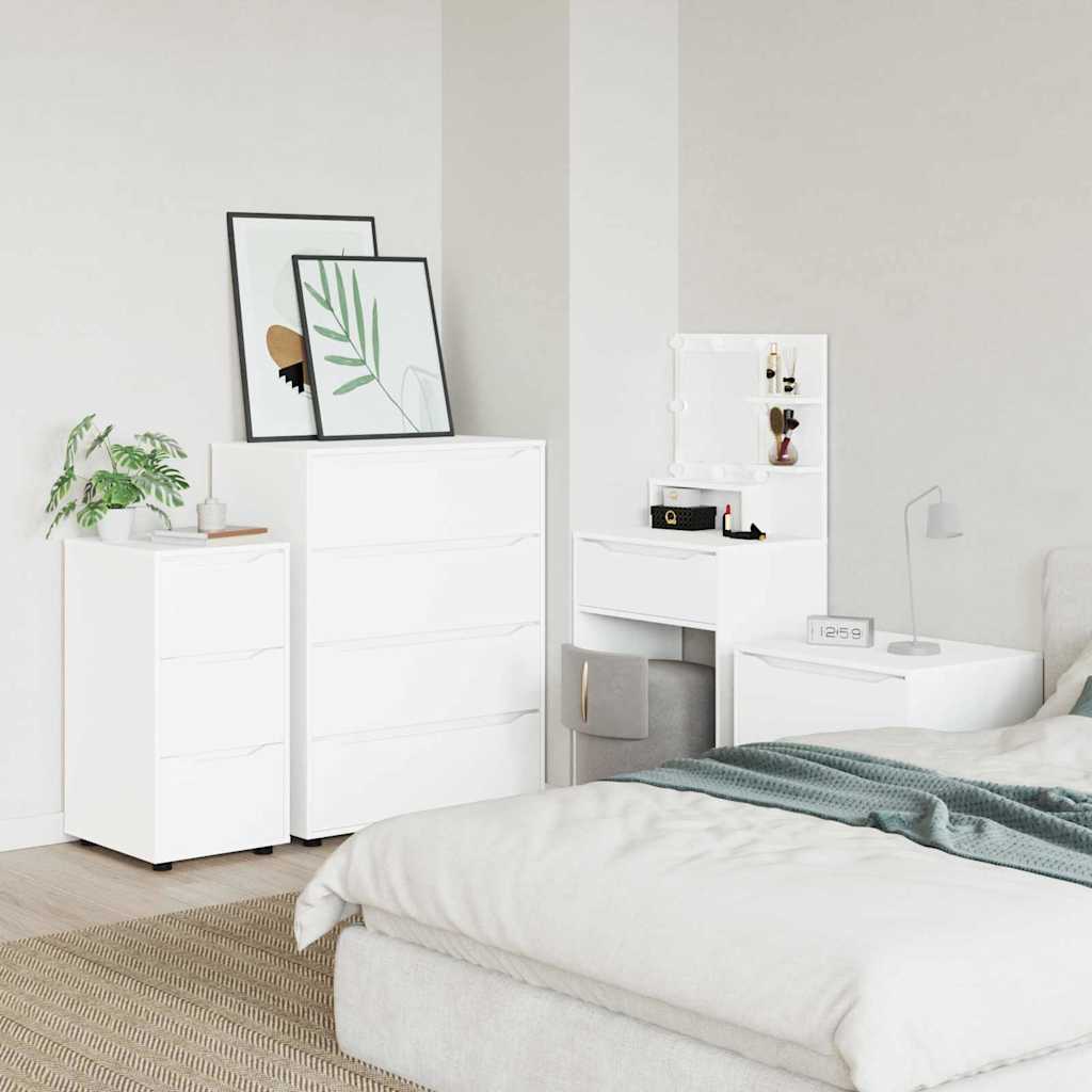 Armadio Bianco 40 x 48 x 81 cm Legno multistrato