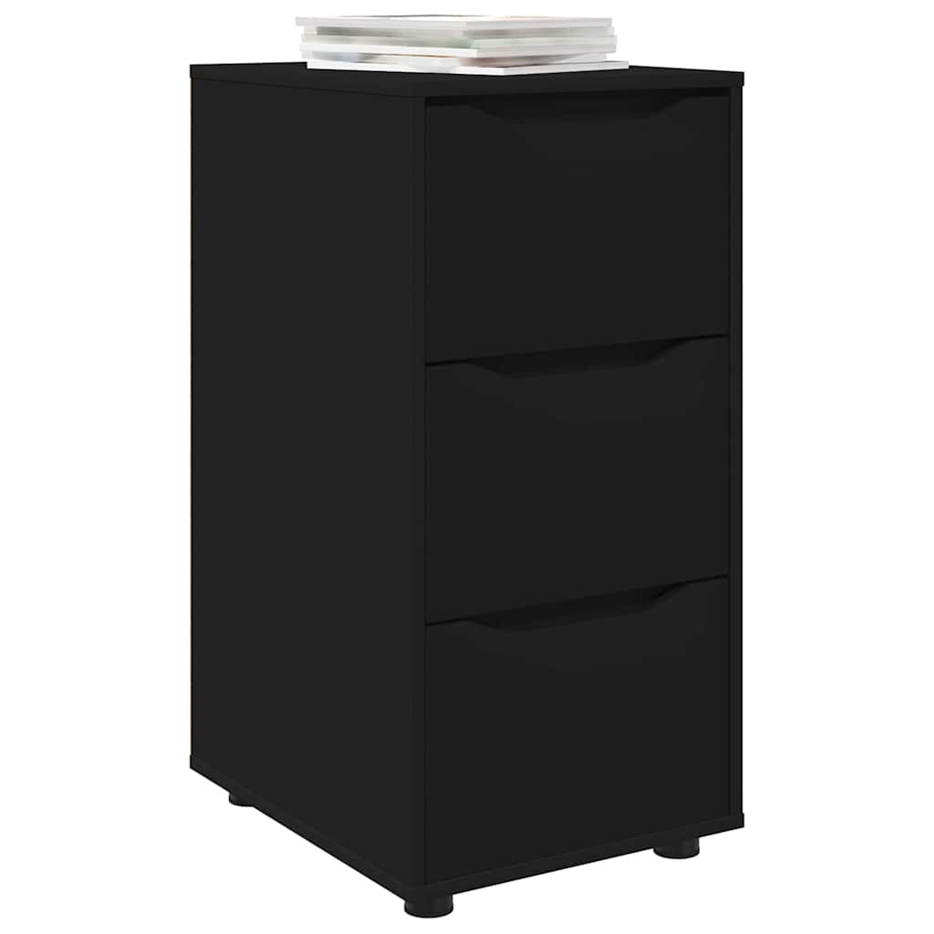 Armadio Nero 40 x 48 x 81 cm Legno multistrato
