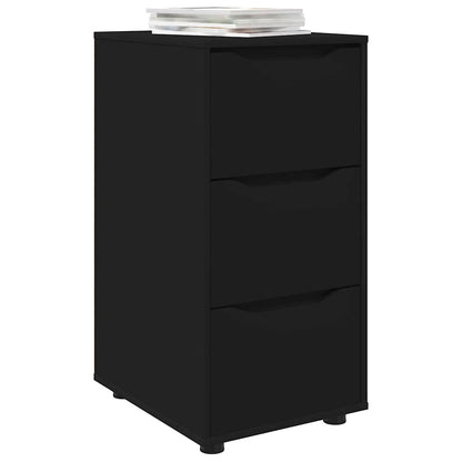Armadio Nero 40 x 48 x 81 cm Legno multistrato