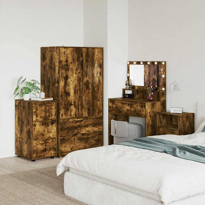 Armadio Rovere fumÃ© 40 x 48 x 81 cm Legno multistrato